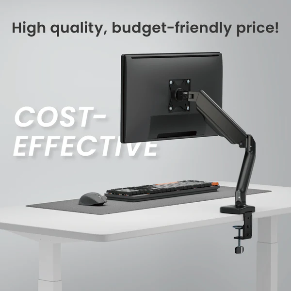 BRATECK ELEMENTAL MONITOR ARMS BLACK (SINGLE) thumbnail 8