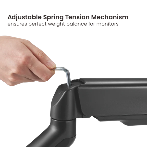BRATECK ELEMENTAL MONITOR ARMS BLACK (SINGLE) thumbnail 5