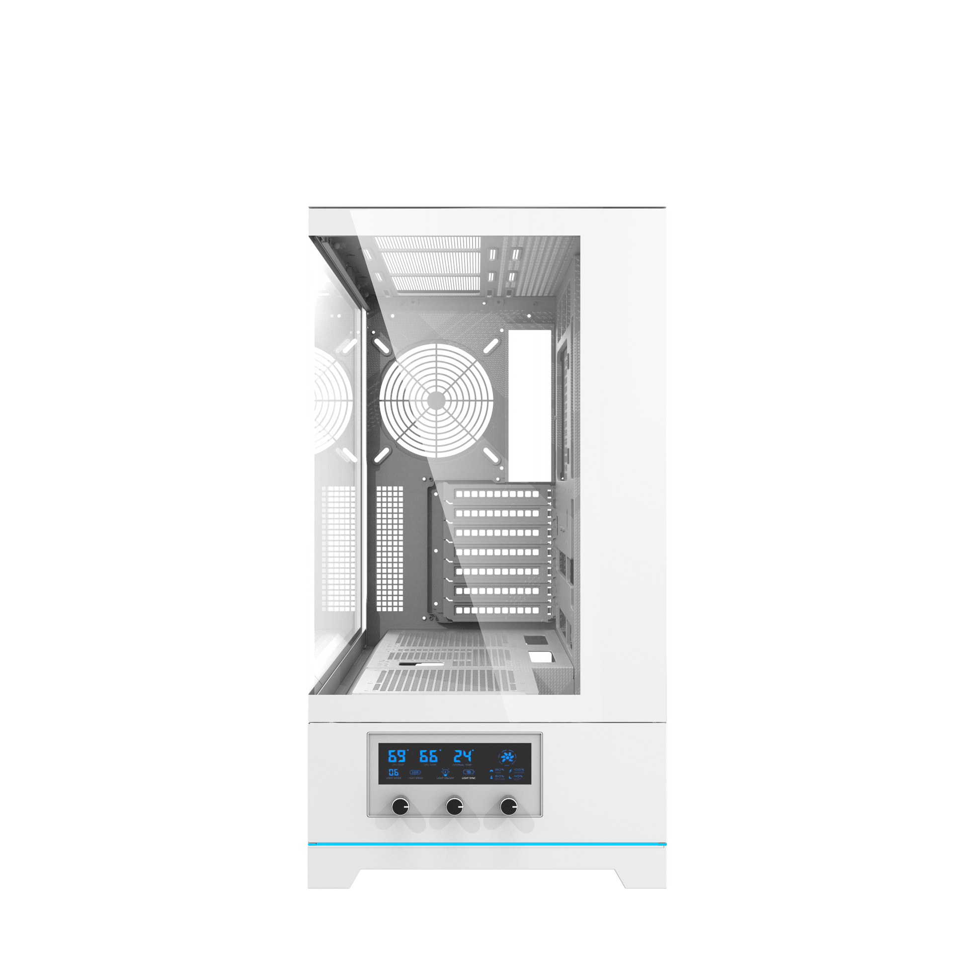 DARKFLASH DY451 PRO ATX CASE WHITE