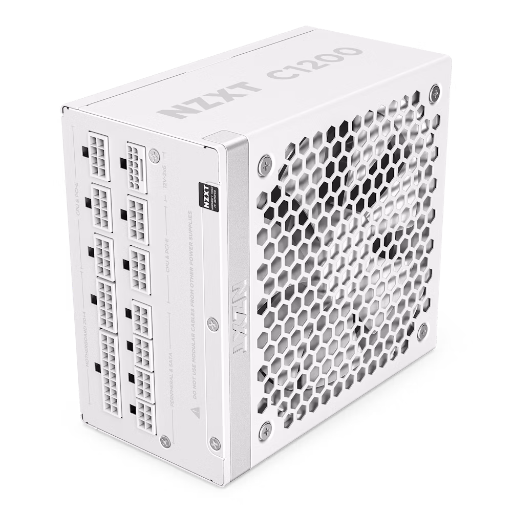 NZXT C1200 GOLD ATX 3.1 1200W FULL MODULAR PSU WHITE