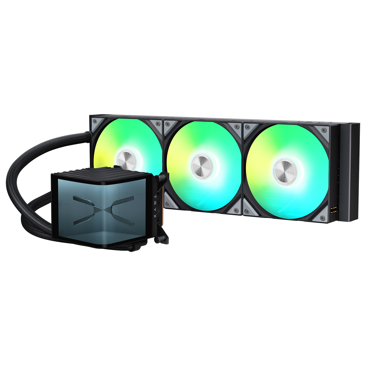 TRYX PANORAMA ARGB 360 BLACK UPGRADE