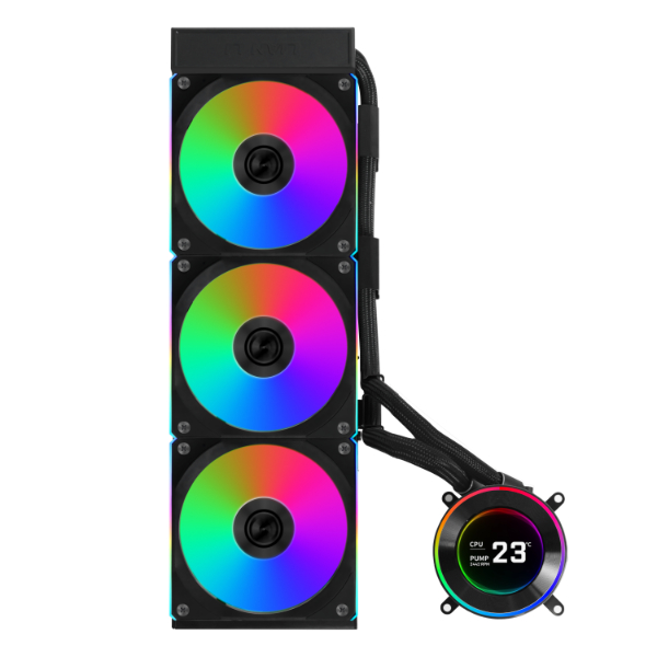 LIAN LI HYDROSHIFT II LCD-C 360CL AIO CPU WATER COOLER BK