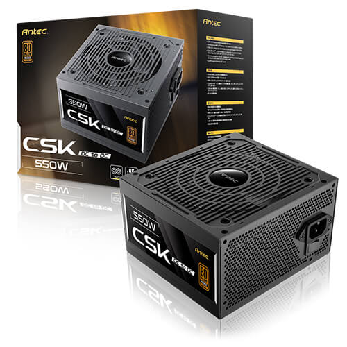 ANTEC CSK550 DC-GB PSU BRONZE
