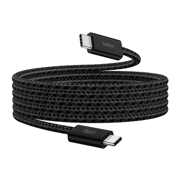 BELKIN BoostCharge USB-C至USB-C編織連接線(240W/1.5米/2PK)