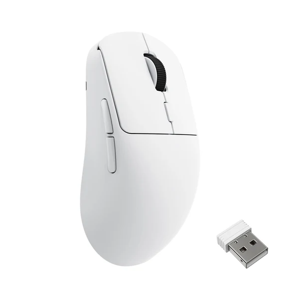 LEMOKEY G2 MOUSE 2.4GHZ/BT5.1/WIRED RGB WHITE