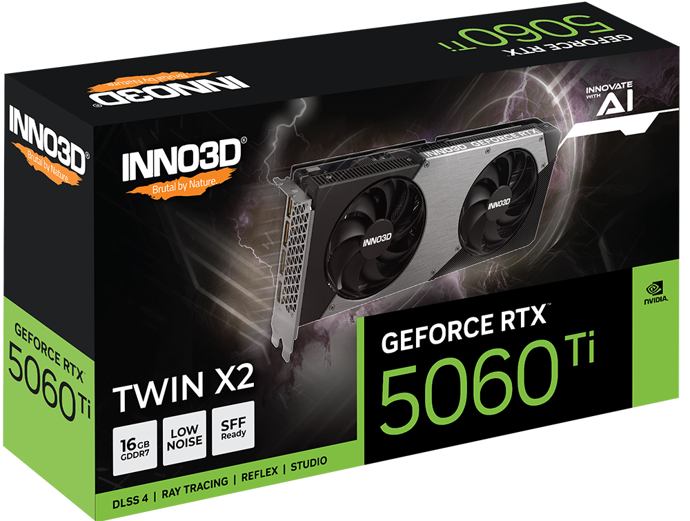 INNO 3D RTX5060TI X2 16GB GDDR7