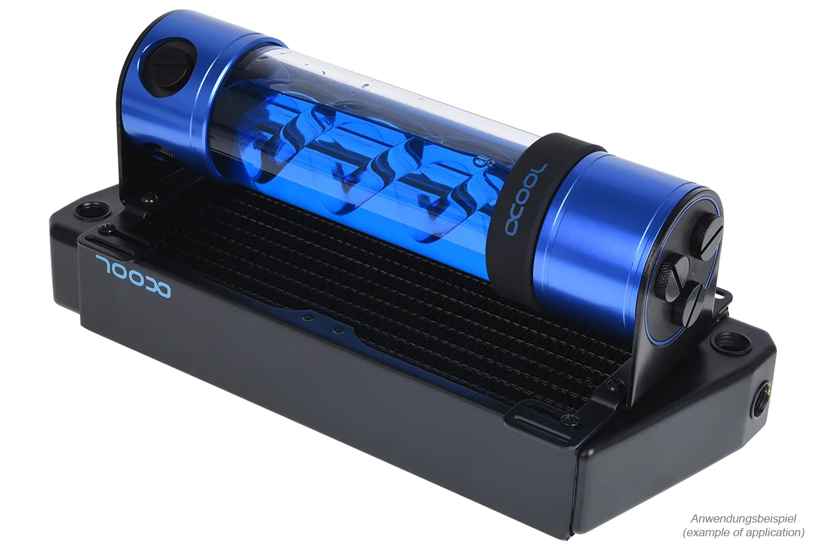 ALPHACOOL EISBECHER HELIX RESERVOIR BLUE