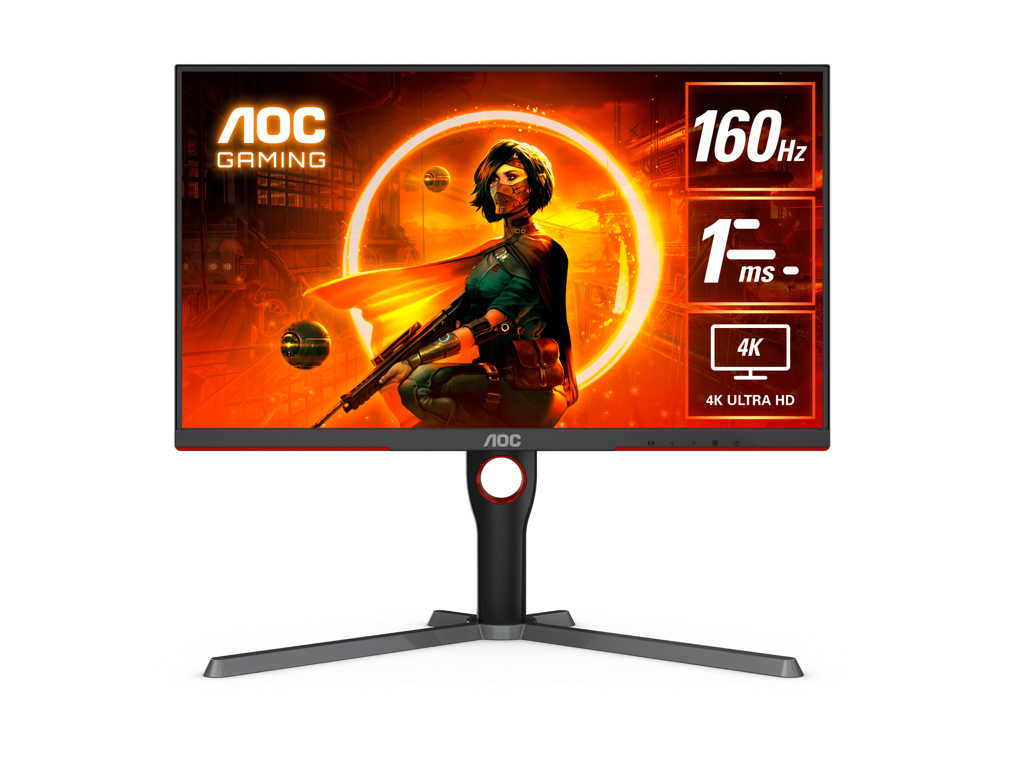 AOC U27G3X 4K UHD 160Hz Gaming monitor thumbnail 5