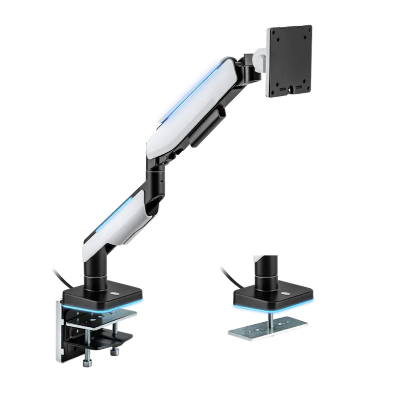 BRATECK HEAVY-DUTY RGB GAMING MONITOR ARM thumbnail 6
