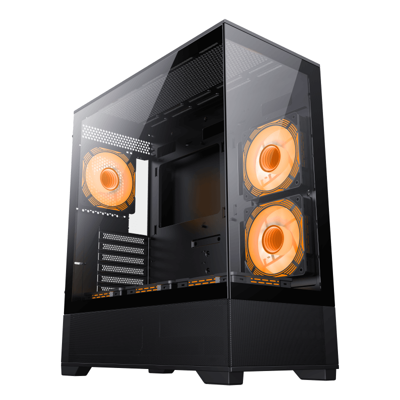 GAMEMAX VISTA AB ATX CASE BLACK