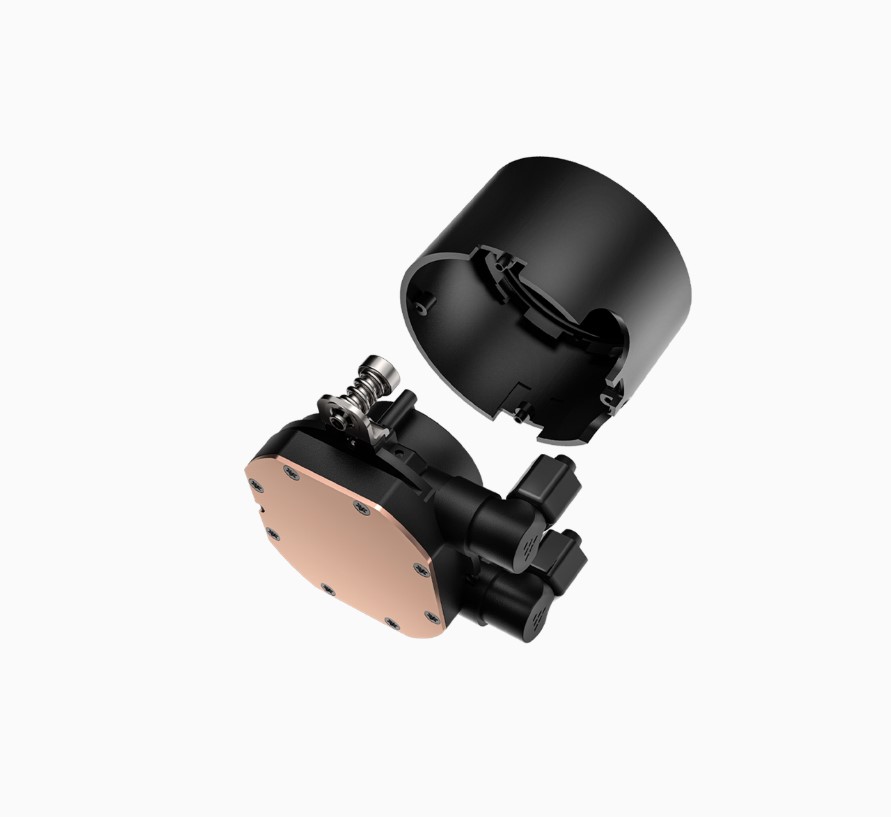 PC COOLER DA240 ARGB HIGH PERFORMANCE AIO CPU COOLING BLACK thumbnail 4