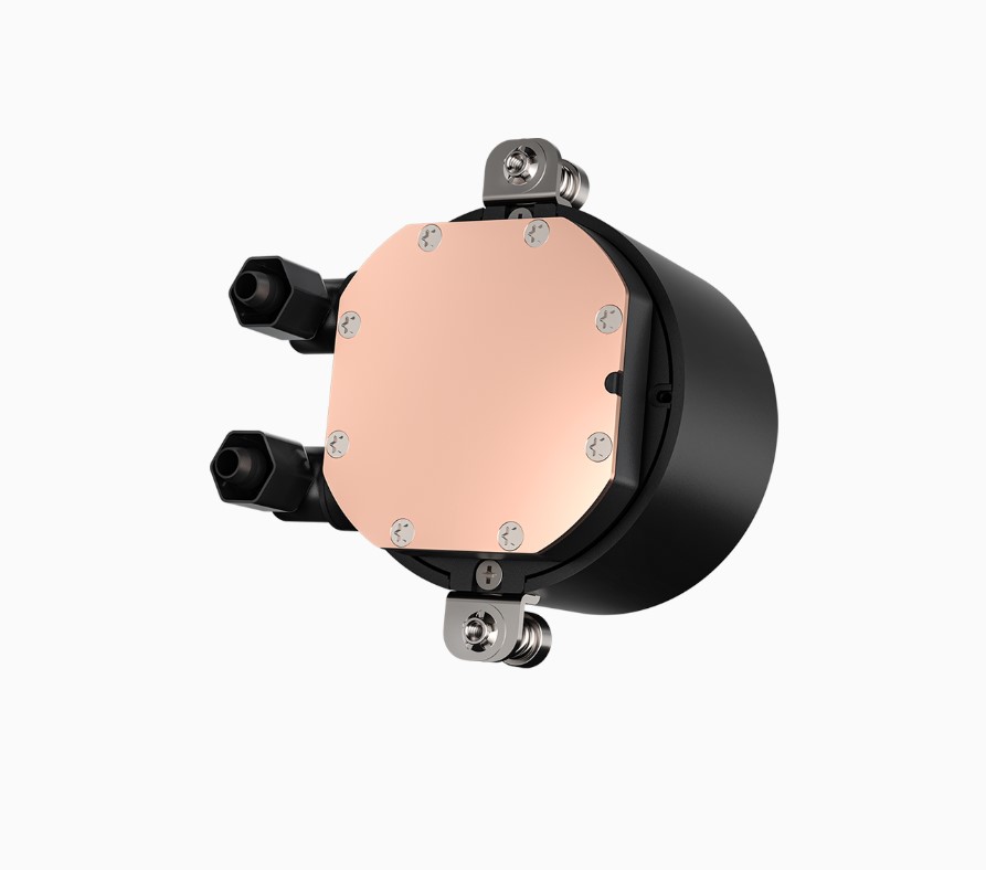 PC COOLER DA240 ARGB HIGH PERFORMANCE AIO CPU COOLING BLACK thumbnail 3