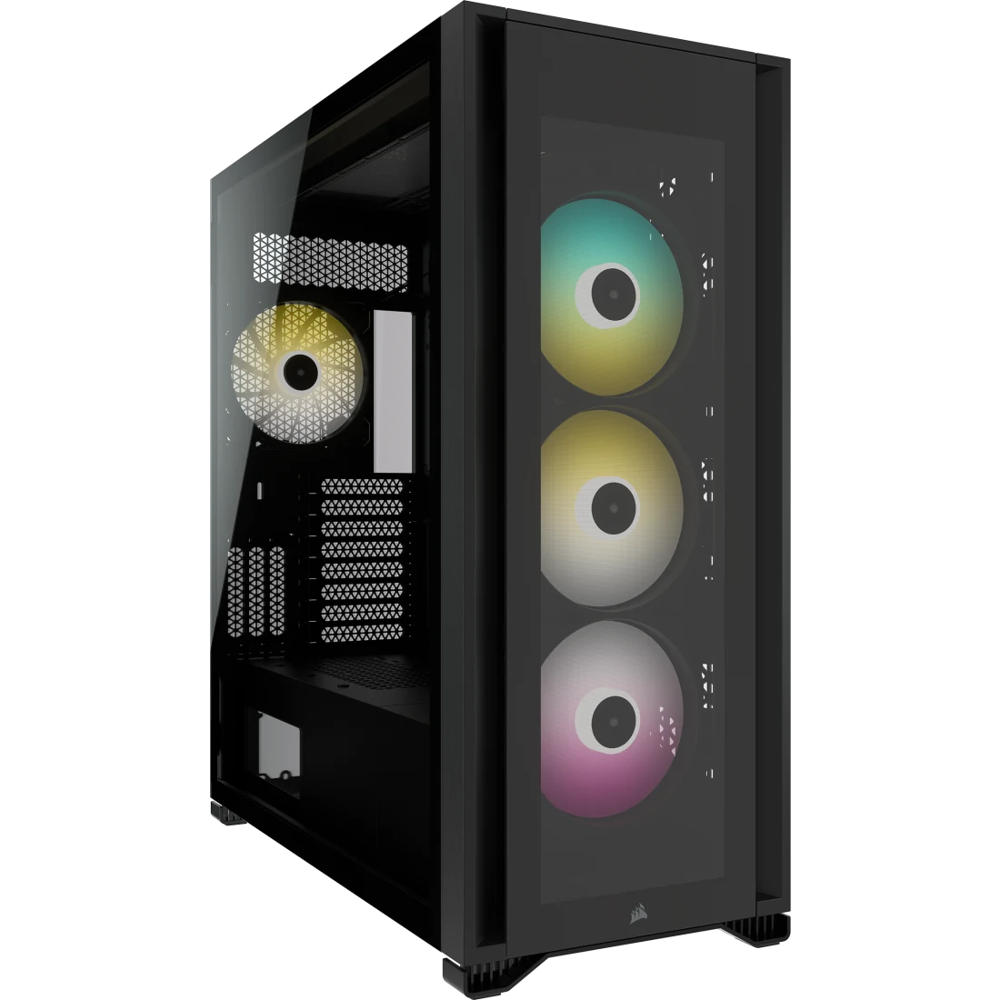 CORSAIR ICUE 7000X RGB TEMPERED GLASS CASE BLACK