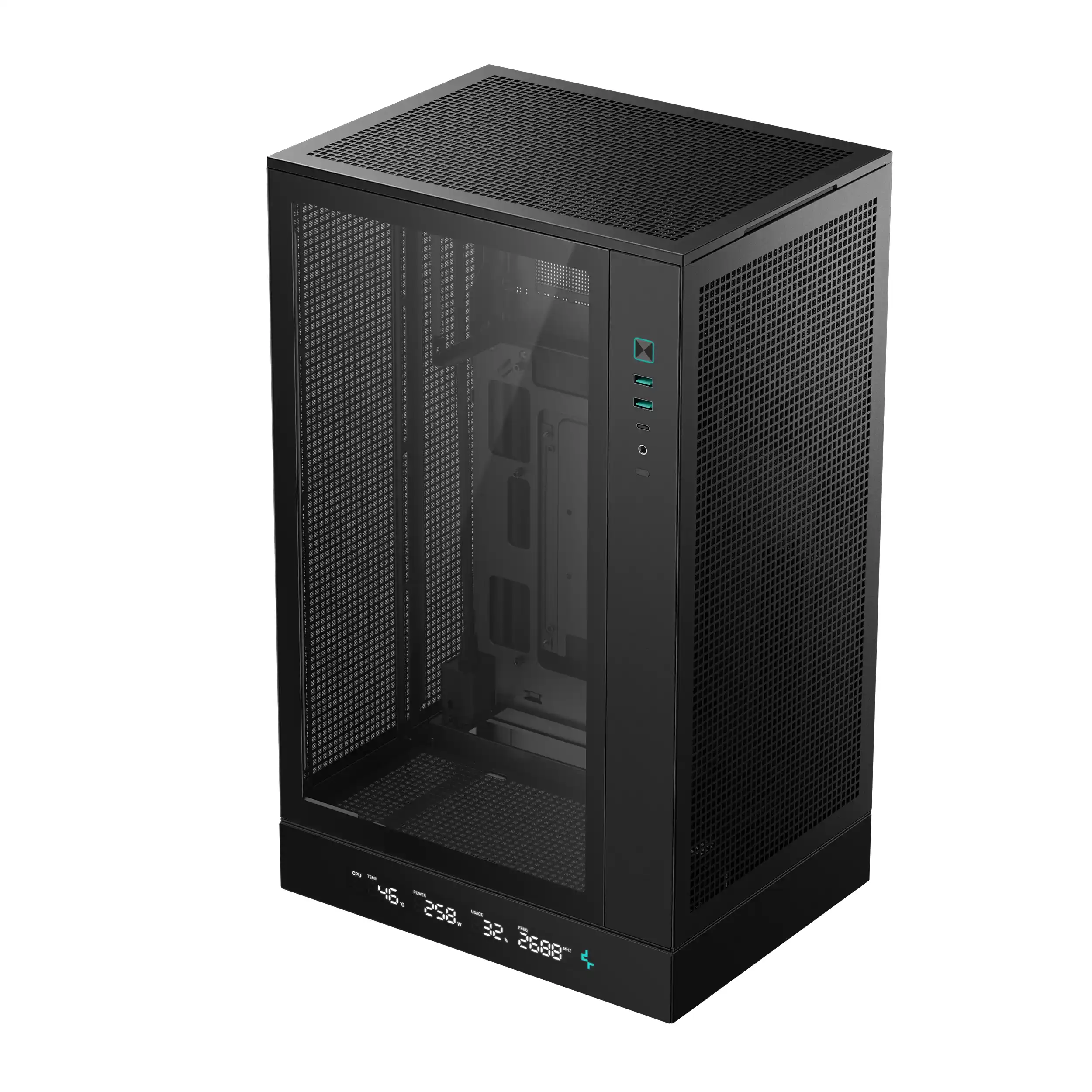 DEEPCOOL CH270 DIGITAL MATX CASE BLACK