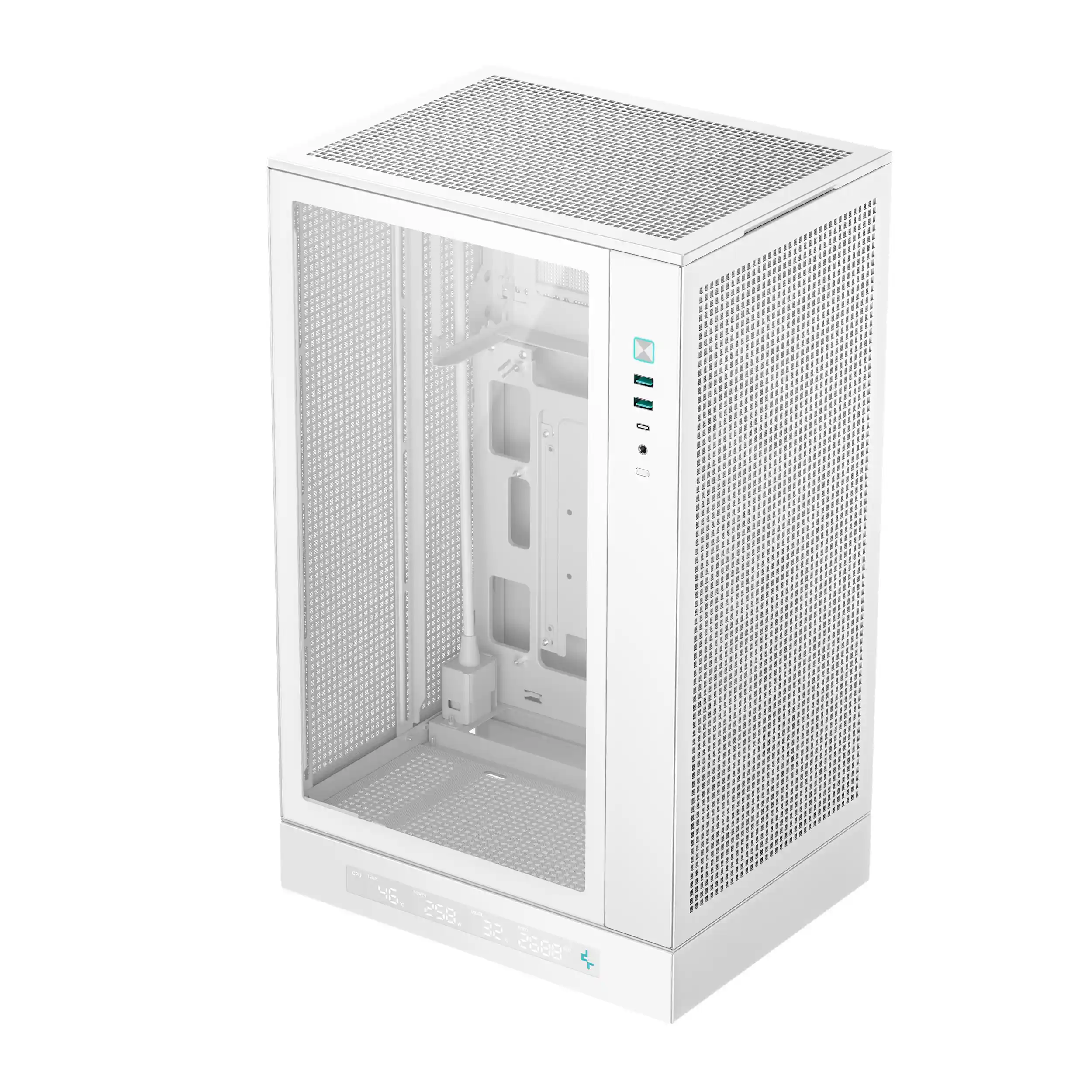 DEEPCOOL CH270 DIGITAL MATX CASE WHITE