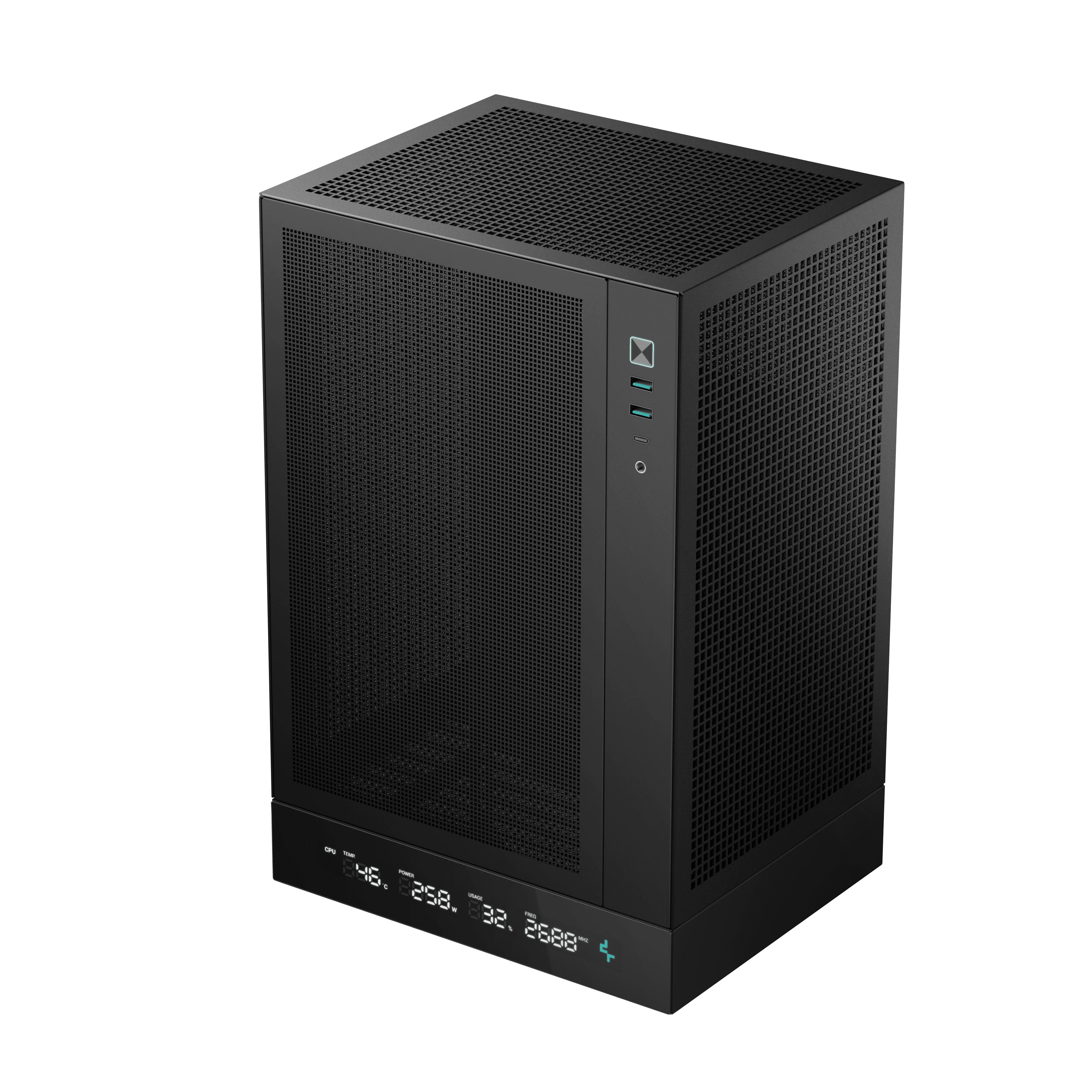 DEEPCOOL CH170 DIGITAL ITX CASE BLACK