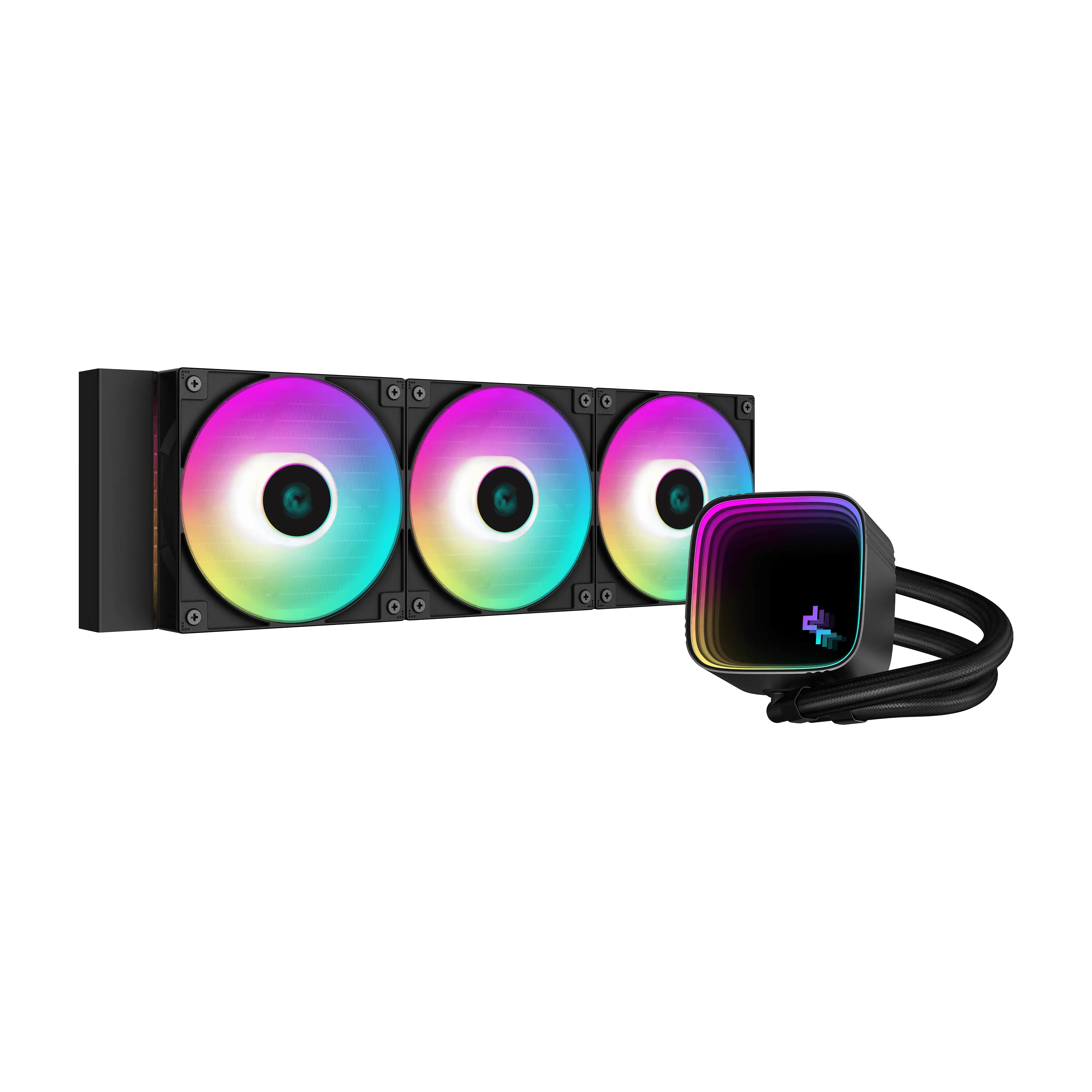DEEPCOOL LS720 SE 360MM ARGB LIQUID COOLER BLACK