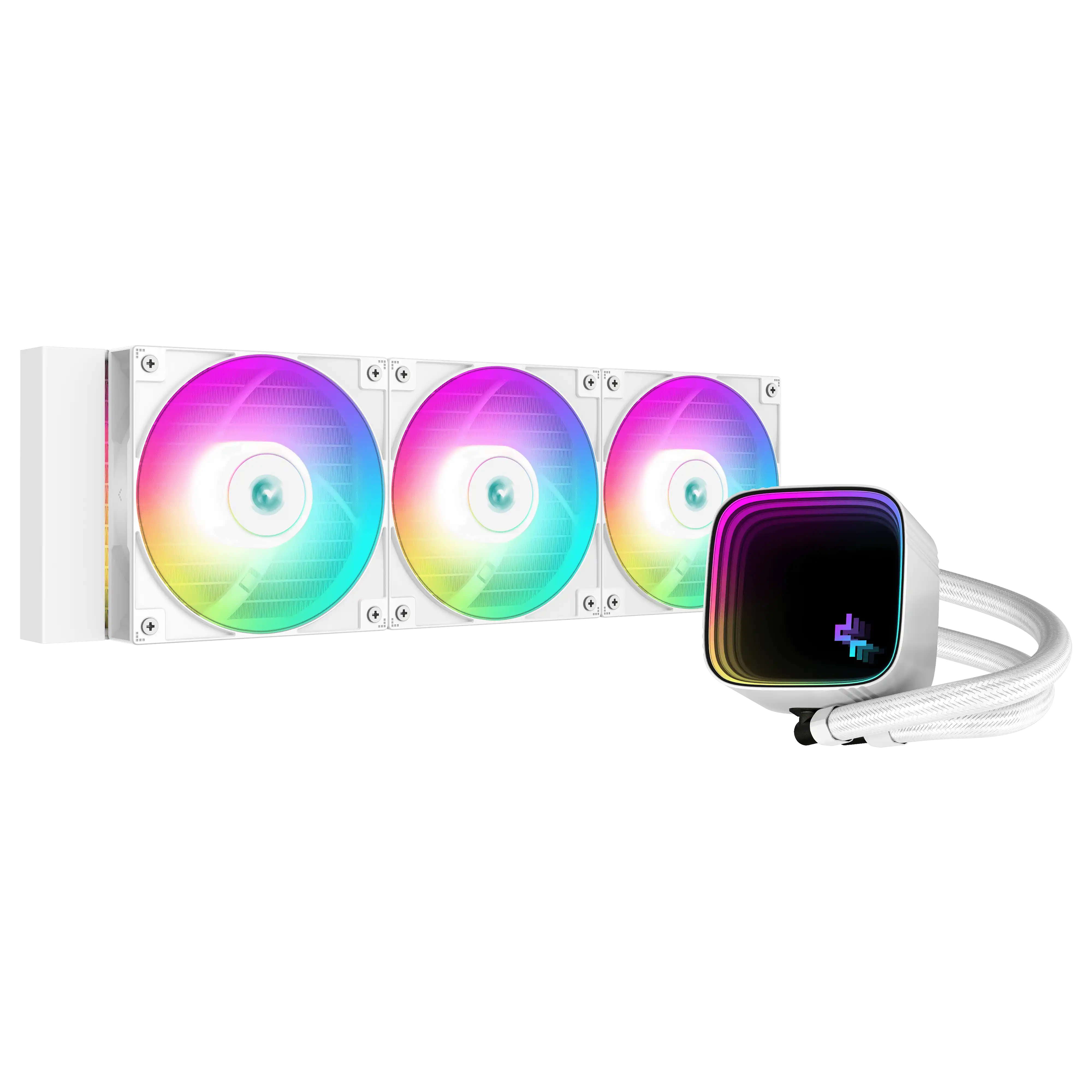 DEEPCOOL LS720 SE 360MM ARGB LIQUID COOLER WHITE