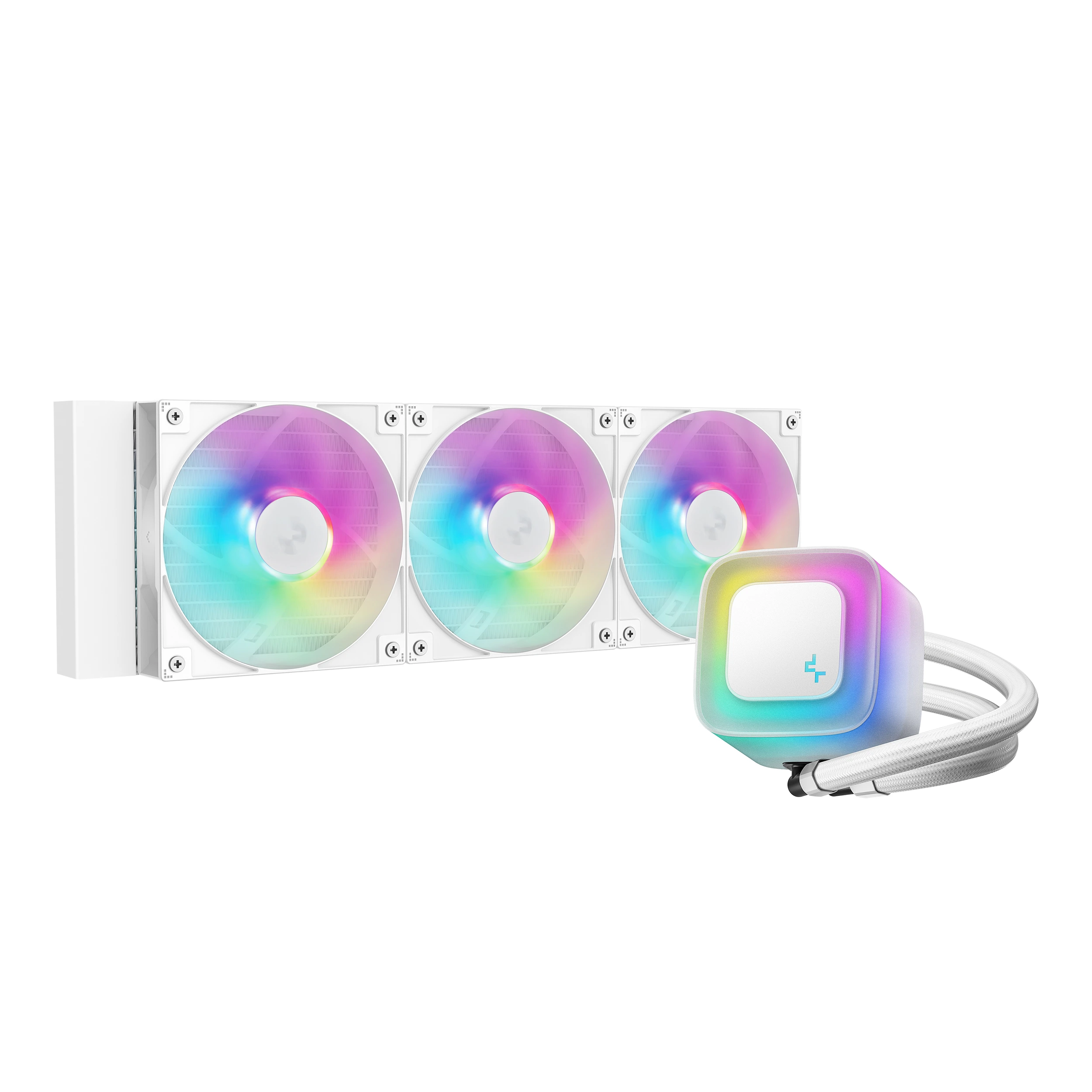 DEEPCOOL LE360 V2 360MM ARGB LIQUID COOLER WHITE