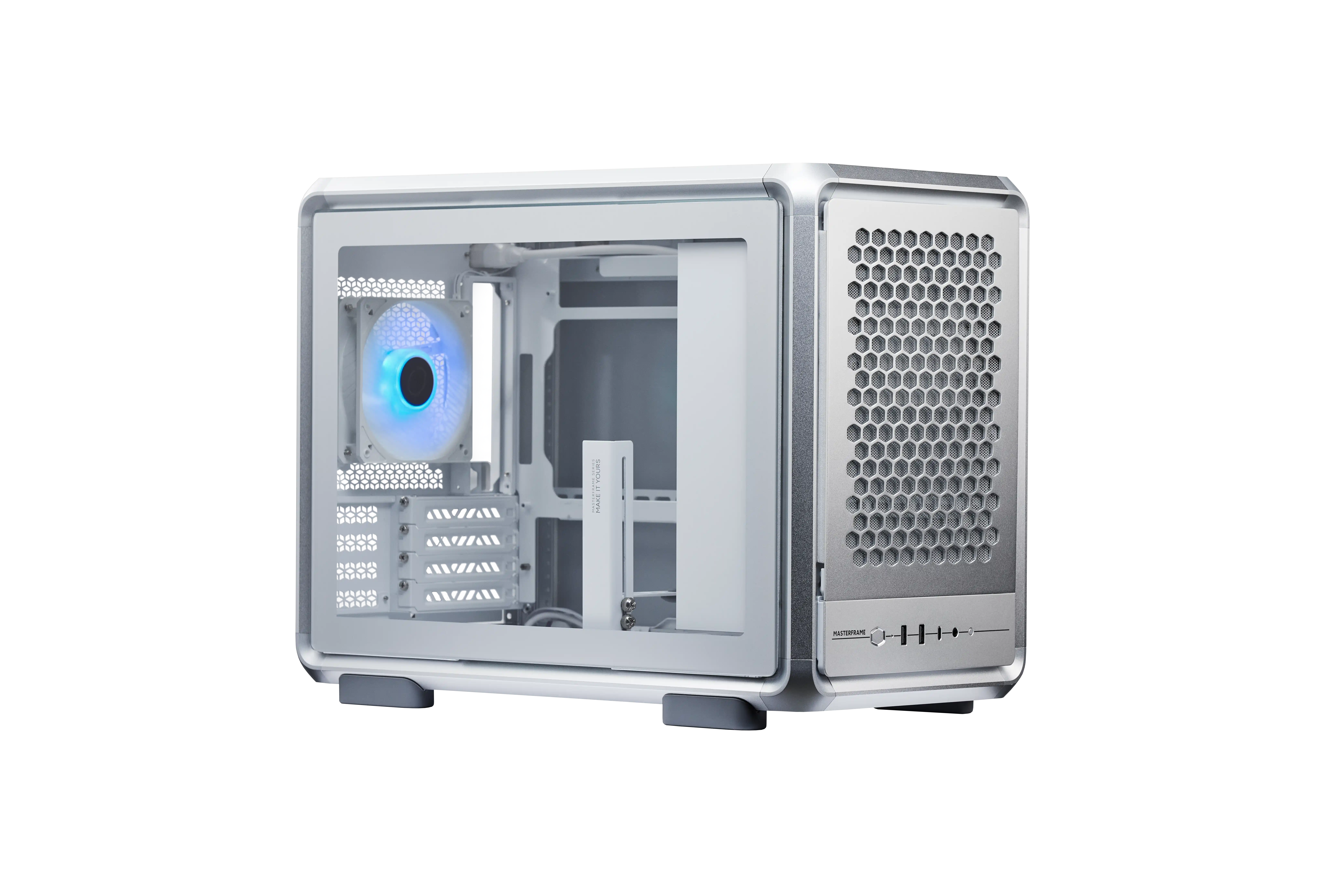 COOLER MASTER MASTERFRAME 400 MESH MATX CASE SILVER