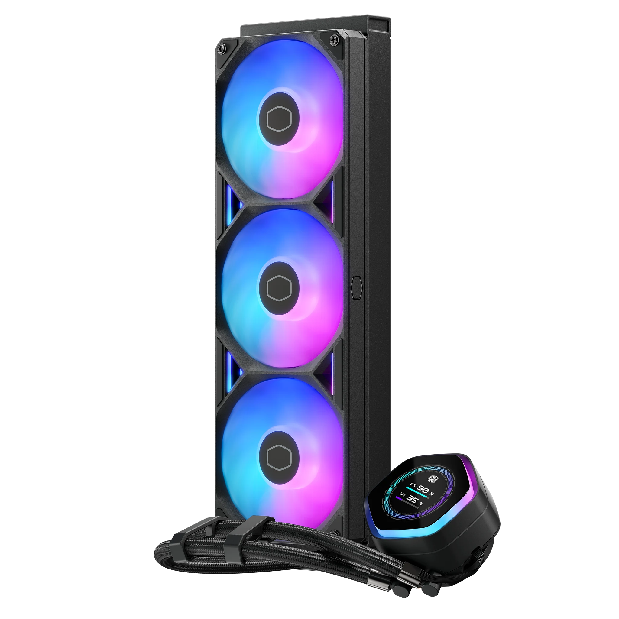 COOLER MASTER MASTERLIQUID ATMOS II 360 LED BLACK thumbnail 2