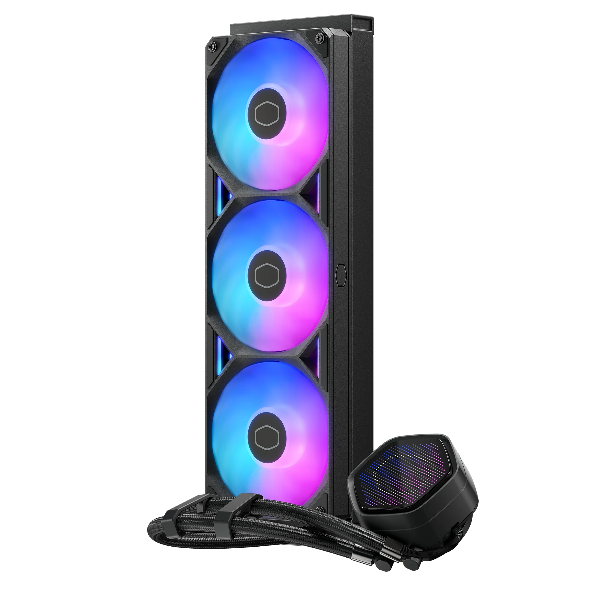 COOLER MASTER MASTERLIQUID ATMOS II 360 PIXEL LED BLACK thumbnail 2