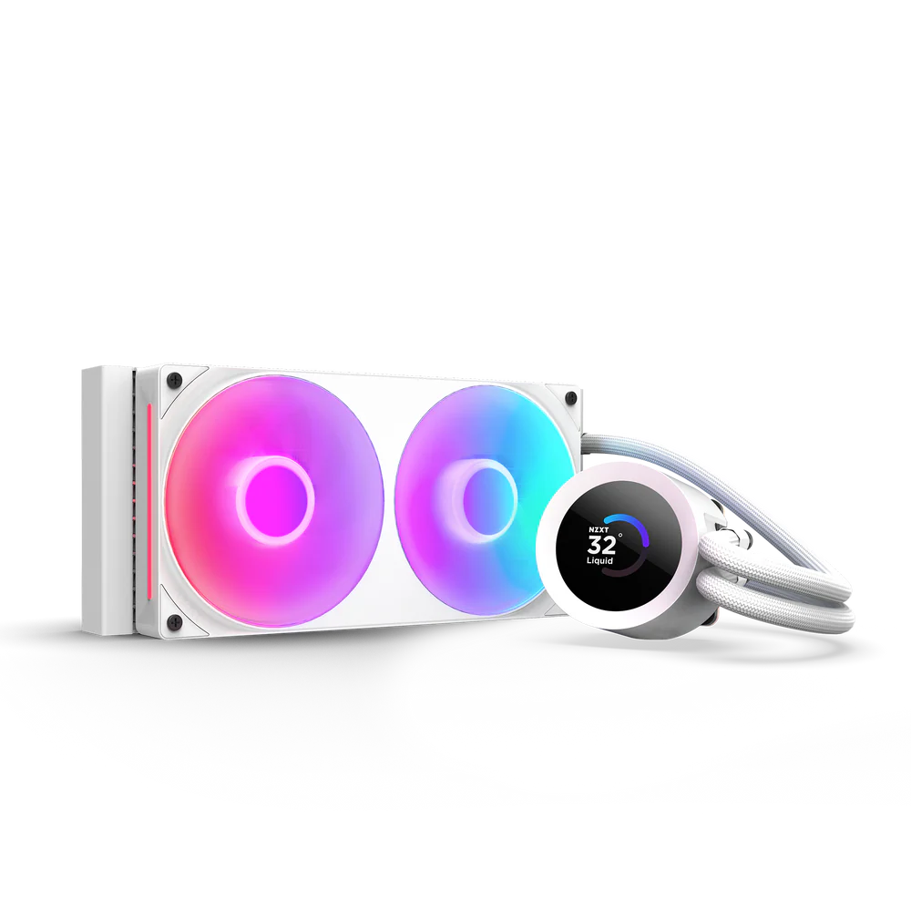 NZXT KRAKEN PLUS 240 RGB V2 240MM AIO WHITE