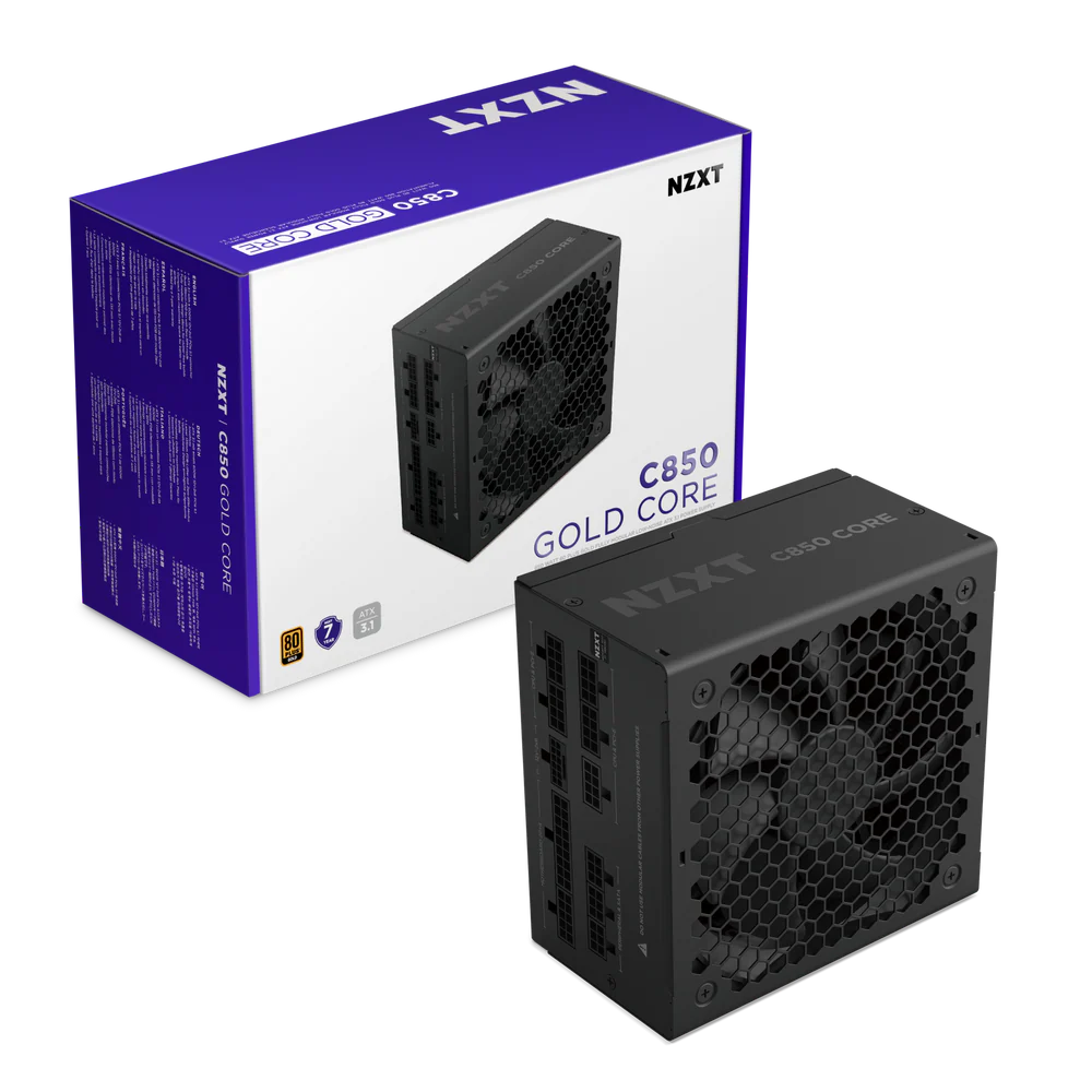 NZXT C850 GOLD CORE 850W FULLY MODULAR ATX 3.1 PSU