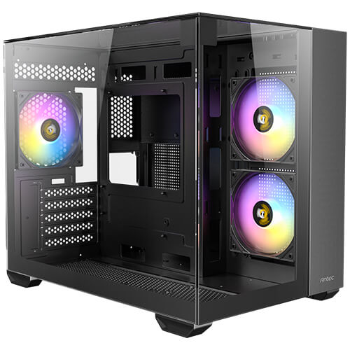 ANTEC CX600M TRIO ARGB MATX Case Black