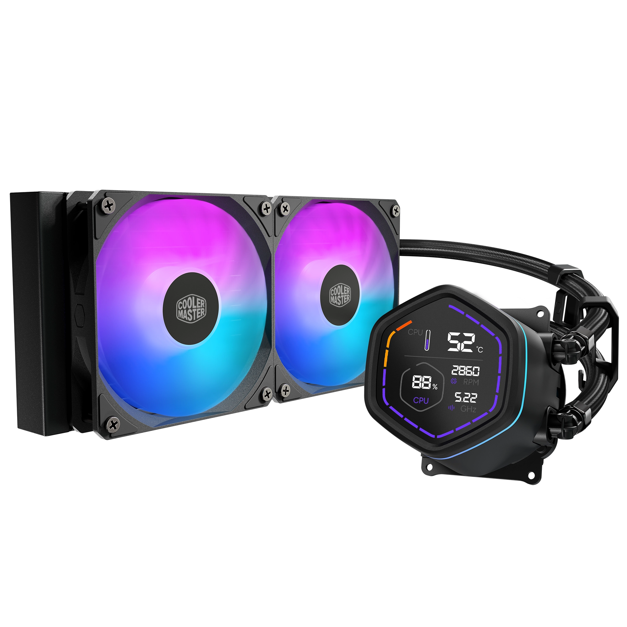 COOLER MASTER MasterLiquid ML240 Core Nex Digital Black
