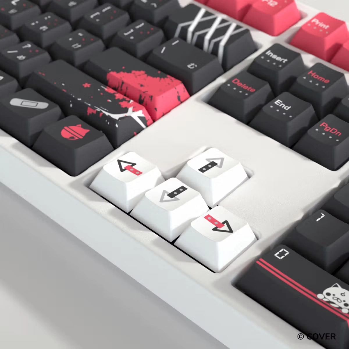 HYTE Sakura Miko Keycap Set and Desk Pad Bundle(BLACK)【預計2026年Q3到貨】 thumbnail 5