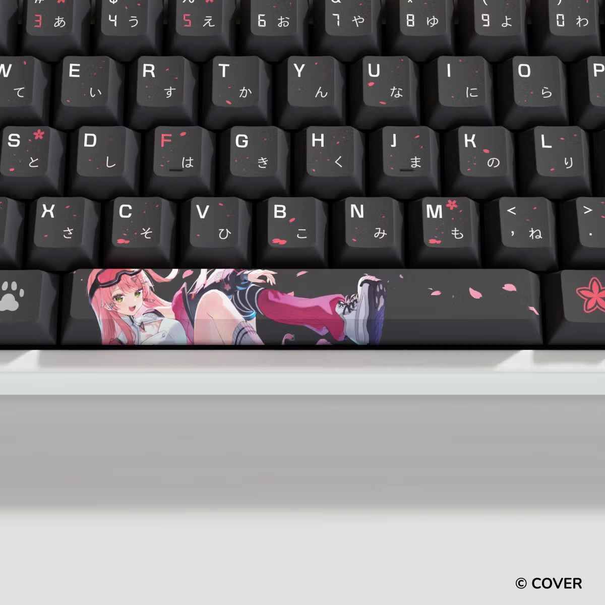 HYTE Sakura Miko Keycap Set and Desk Pad Bundle(BLACK)【預計2026年Q3到貨】 thumbnail 7