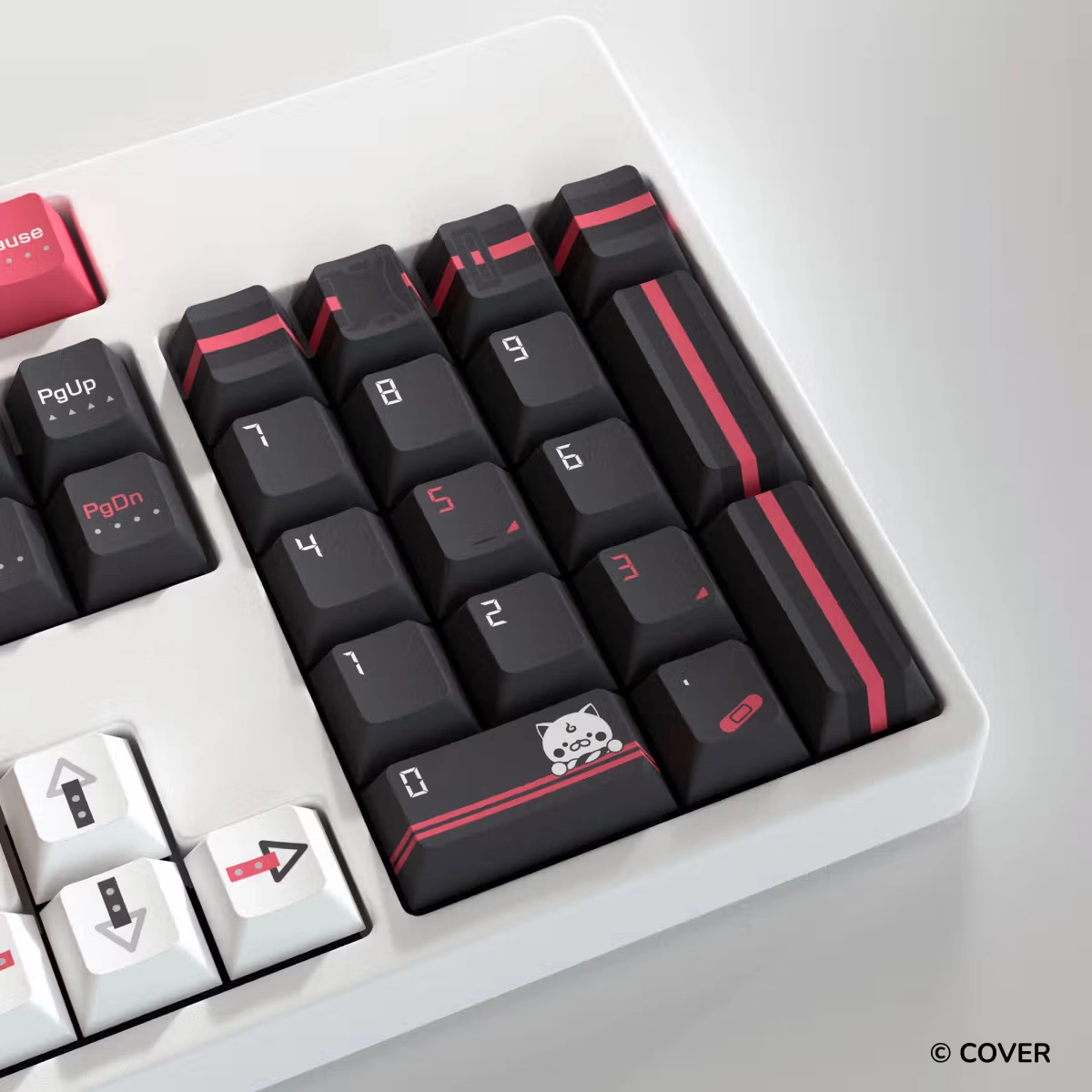 HYTE Sakura Miko Keycap Set and Desk Pad Bundle(BLACK)【預計2026年Q3到貨】 thumbnail 8