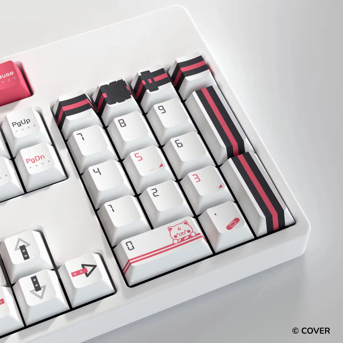 HYTE Sakura Miko Keycap Set and Desk Pad Bundle(WHITE)【預計2026年Q3到貨】 thumbnail 8