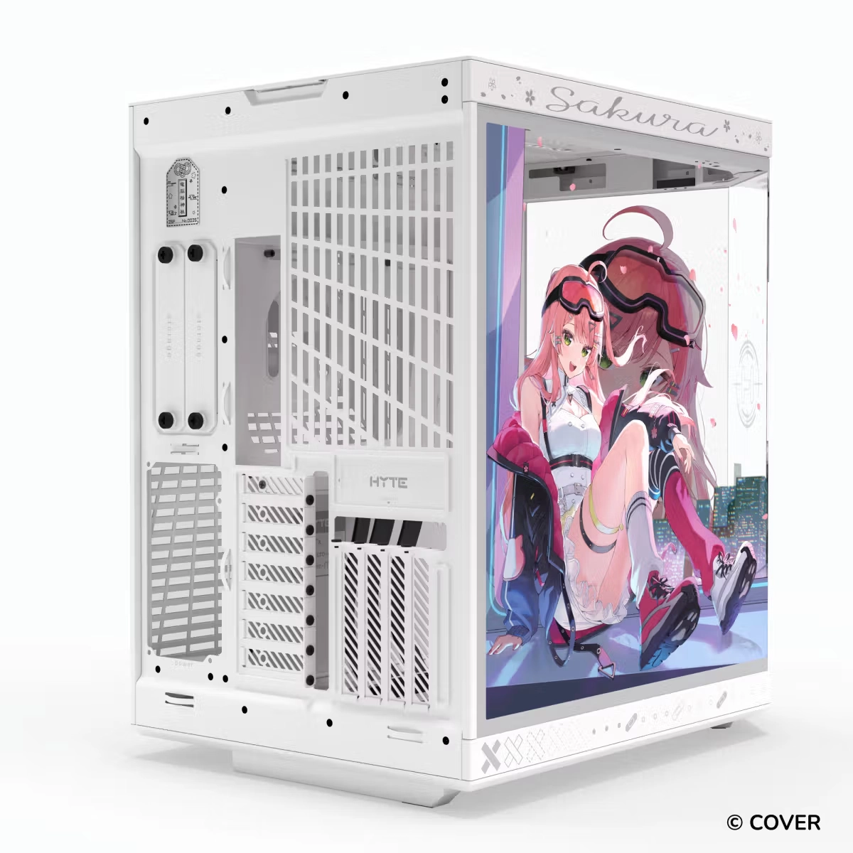 HYTE Y70 Sakura Miko(WHITE)【預計2026年Q3到貨】 thumbnail 4
