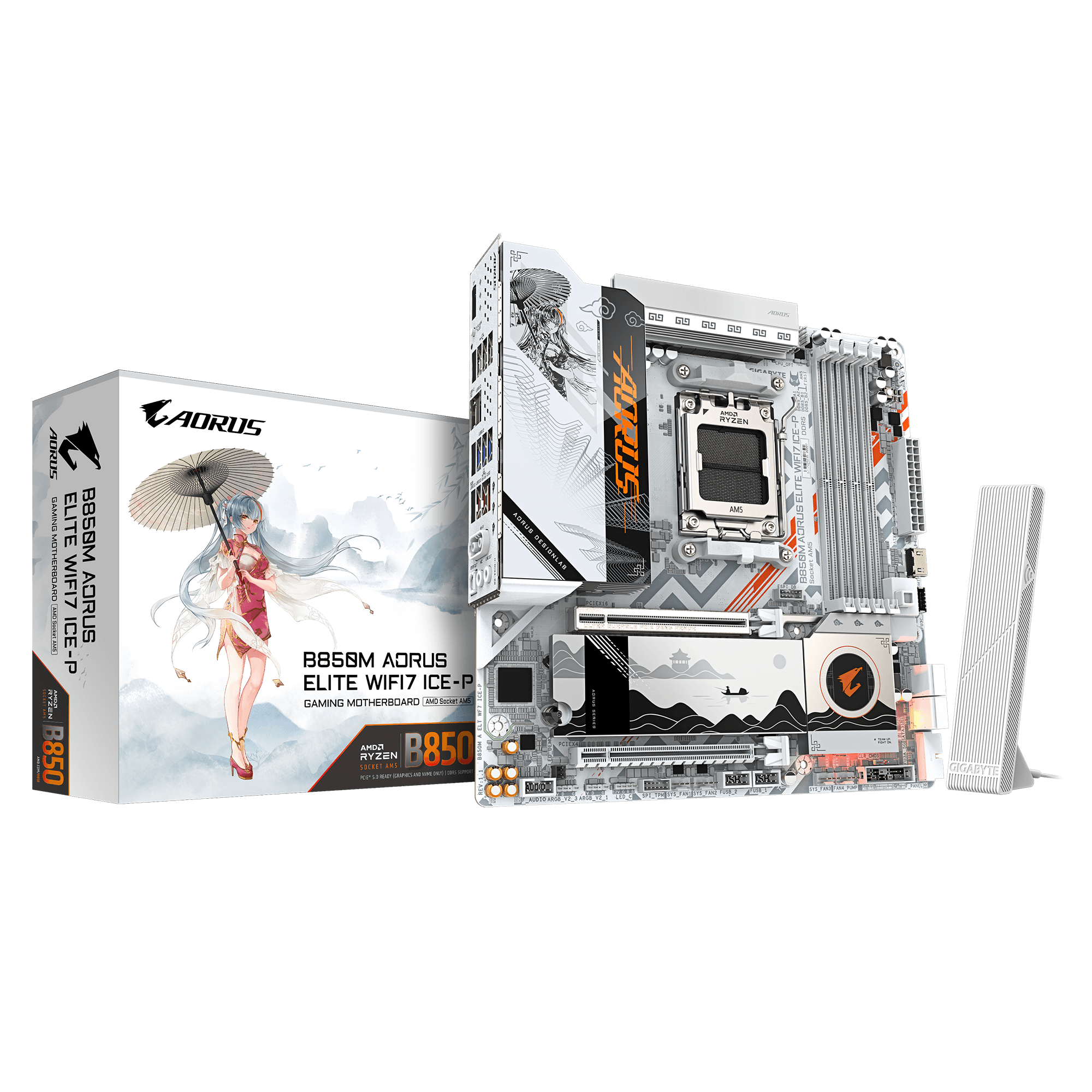 GIGABYTE B850M AORUS ELITE WIFI7 ICE-P