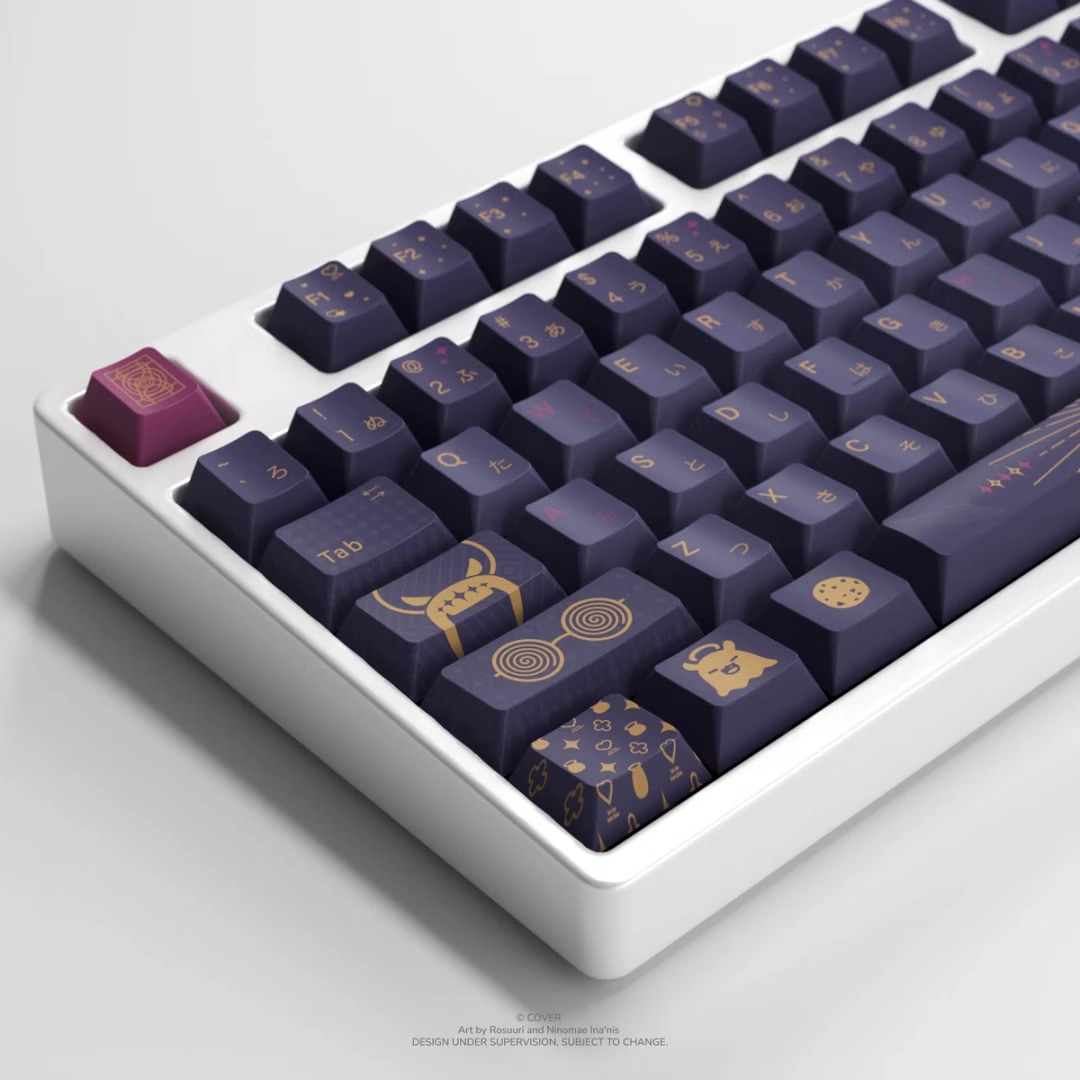 HYTE Ninomae Ina'nis Keycap Set and Desk Pad Bundle【預計2026年Q4到貨】 thumbnail 4