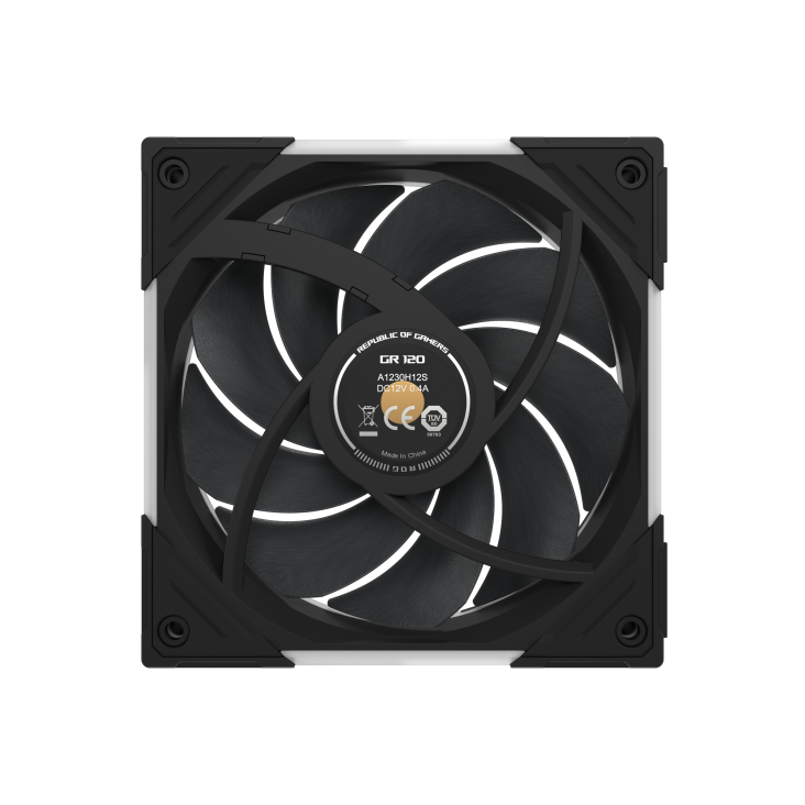 ASUS ROG EURUX GR120 FAN ARGB REVERSE BLACK thumbnail 13