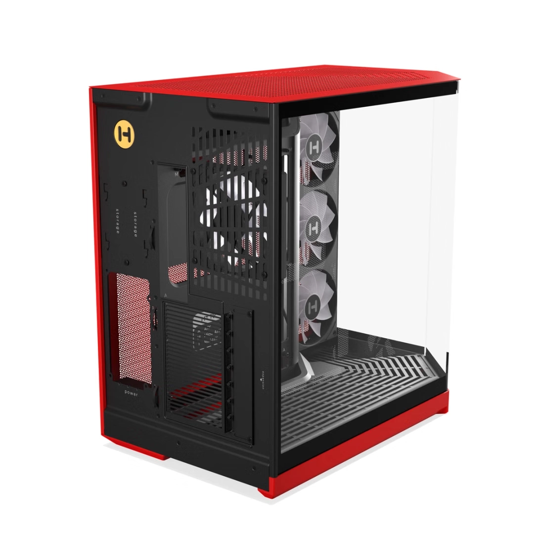 HYTE Y50 RGB ATX CASE BLACK CHERRY thumbnail 13