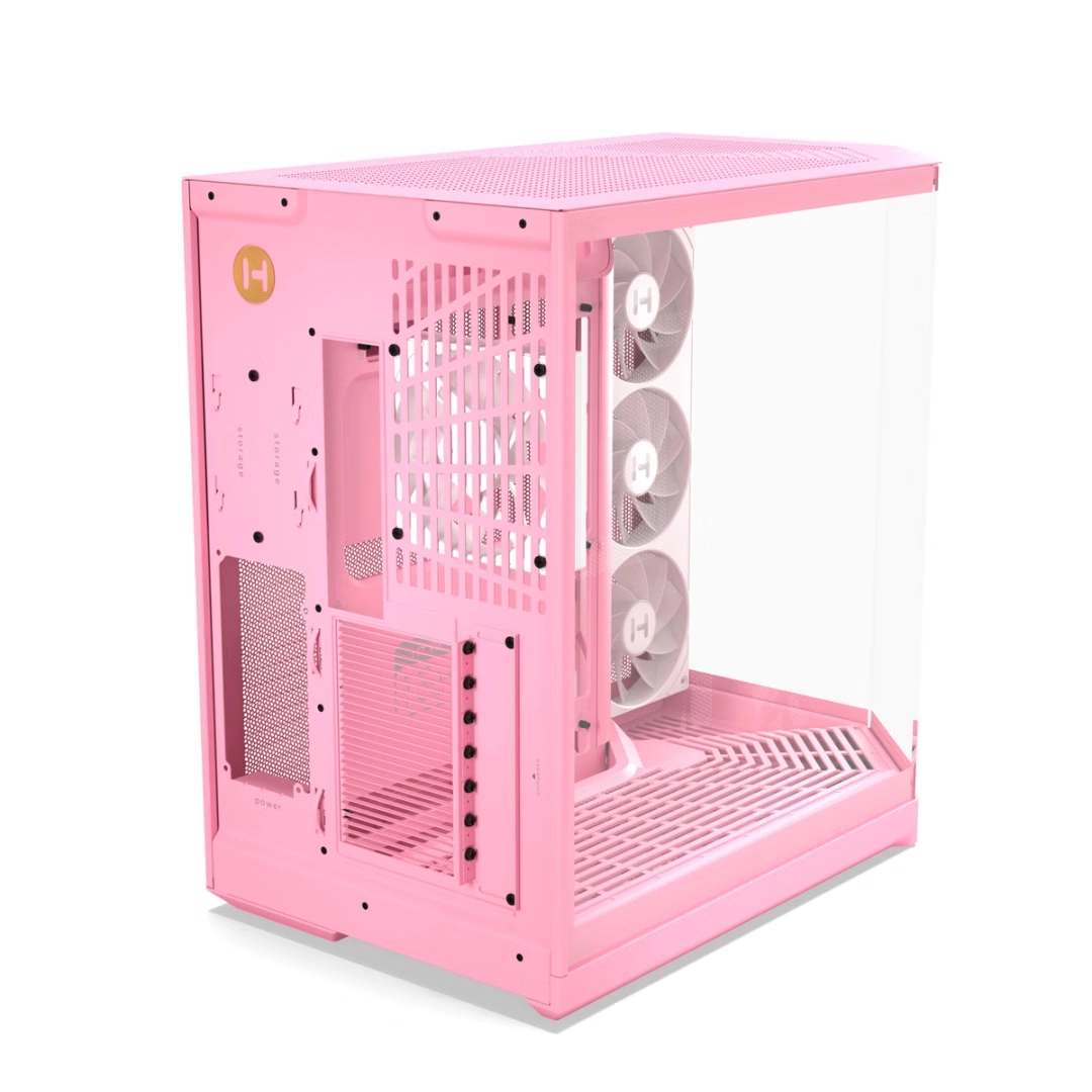 HYTE Y50 RGB ATX CASE STRAWBERRY MILK thumbnail 12
