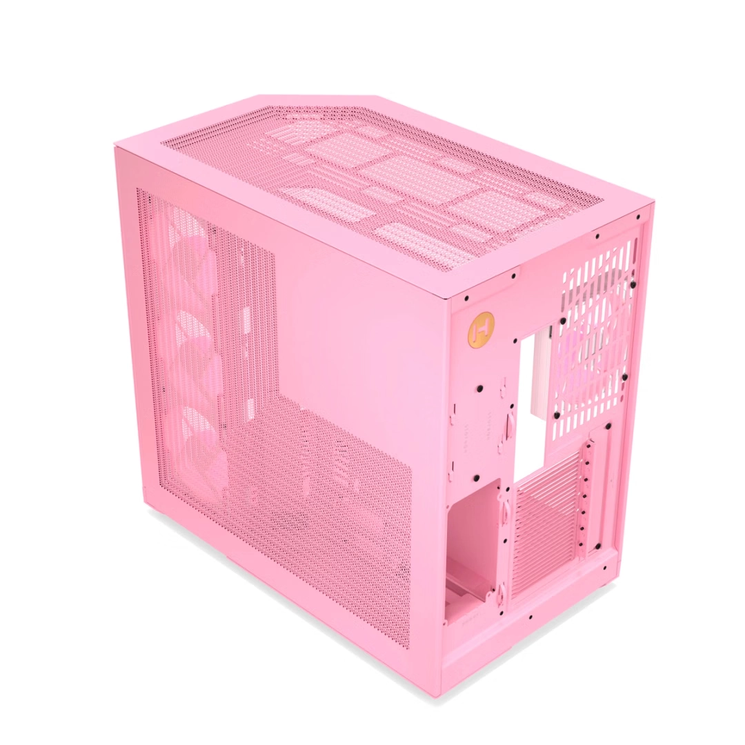 HYTE Y50 RGB ATX CASE STRAWBERRY MILK thumbnail 6
